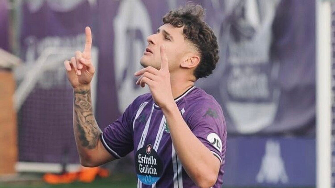 El Real Valladolid ha comenzado a trabajar en la renovación de una de los jugadores más destacados de su filial, el Promesas, en Segunda RFEF. Se trata de Jorge Delgado, delantero de 22 años nacido en Móstoles