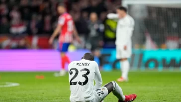 Ferland Mendy, nueva lesión del conjunto blanco.