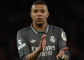 Kylian Mbappé, frente al Arsenal