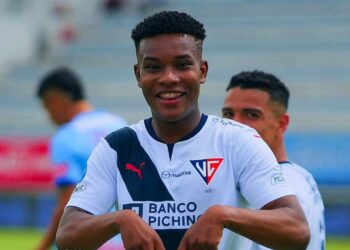 Óscar Zambrano, jugador de Liga de Quito