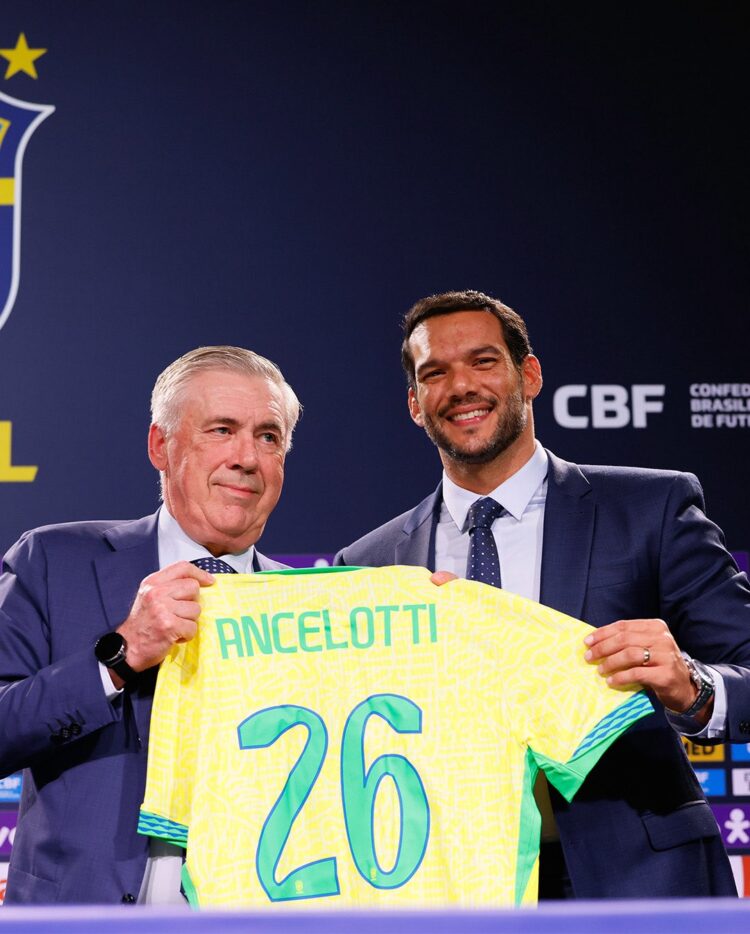 Carlo Ancelotti presentado y primera convocatoria con Brasil