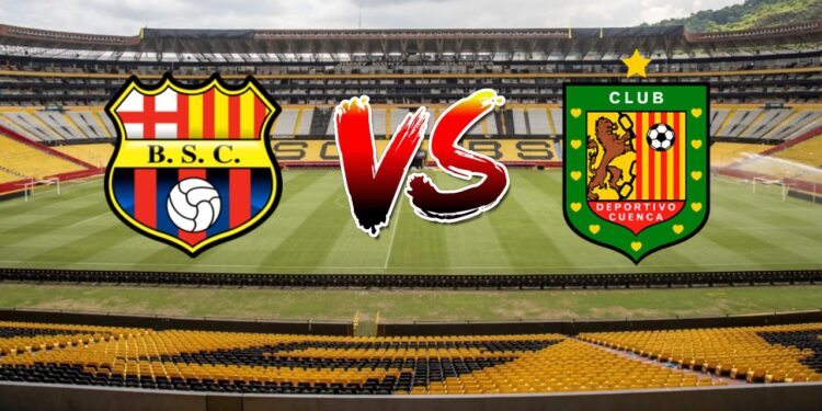 Barcelona Vs Deportivo Cuenca este viernes 23 de mayo
