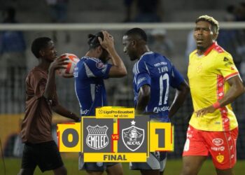 Dura derrota de Emelec en casa, con mira al Clásico del Astillero