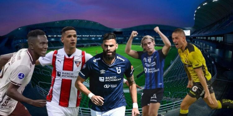EQUIPOS ECUATORIANO SE JUEGAN LA VIDA EN UNA SEMANA CLAVE EN LIBERTADORES Y SUDAMERICANA