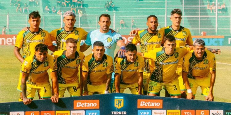 Formación titular de Aldosivi ante San Martin de San Juan en el Toreno Apertura 2025