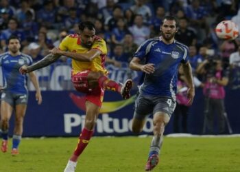 Victoria de Aucas como visitante ante Emelec