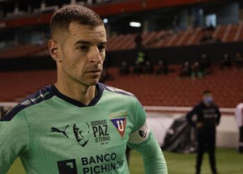 Adrián Gabbarini, jugador de Liga de Quito