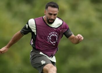 Carvajal durante un entrenamiento | Foto: Real Madrid