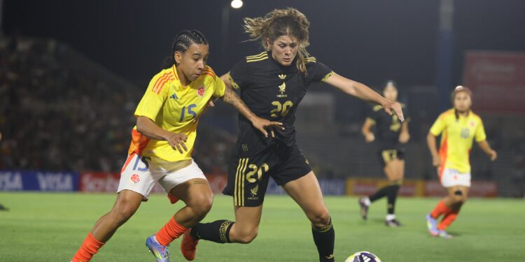 Empate entre México vs Colombia en partido amistoso en fecha FIFA Femenil