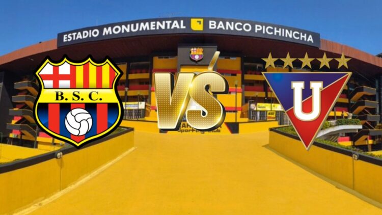 Emocionante duelo entre BSC y LDU