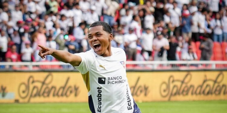 Bryan Ramírez, jugador estrella de LDU