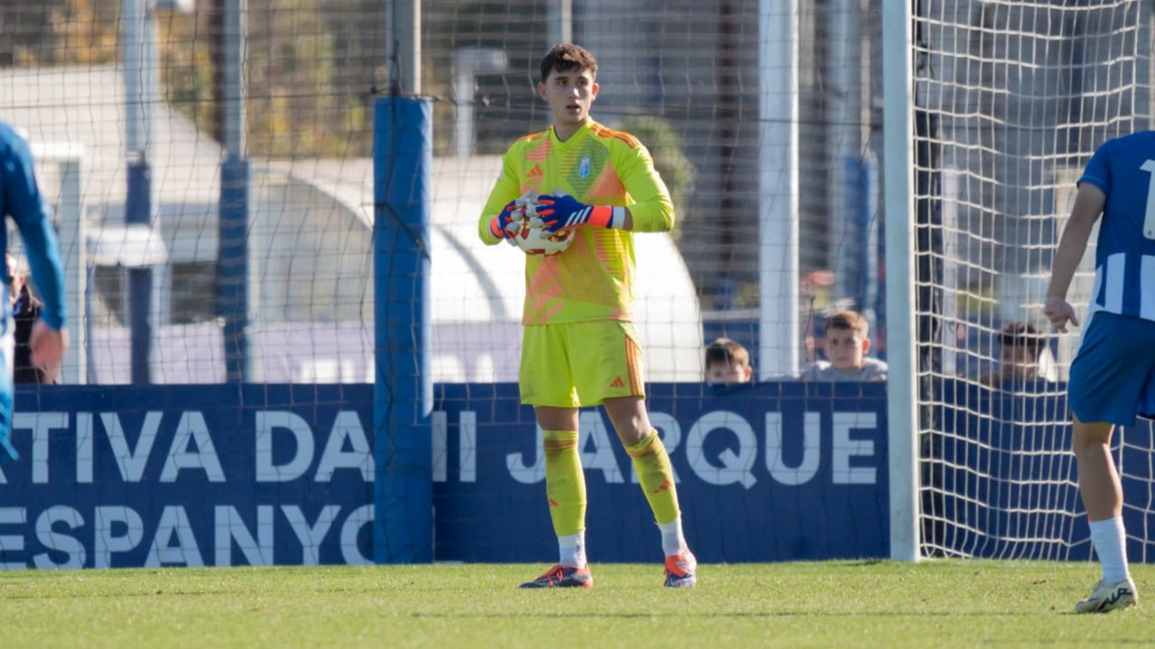 Iker García, el joven guardameta de 19 años, está dispuesto a afrontar todo lo que se viene por delante
