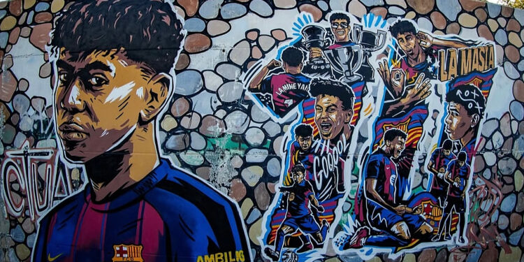 Lamine es el nuevo 10 del FC Barcelona