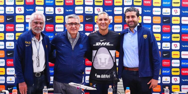 Keylor Navas ya es auriazul: «Vengo a ganar títulos con Pumas»