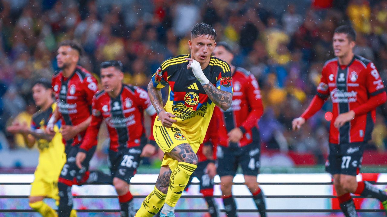 América se aventajó en el duelo; Atlas lo empató antes del descanso
