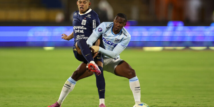Kevin Quevedo fue incluido en el once de la semana de la Copa Sudamericana