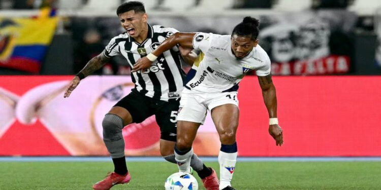 Liga de Quito ante Botafogo en Copa Libertadores