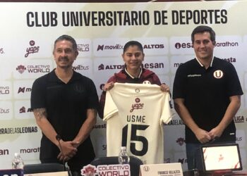Catalina Usme fue presentada como refuerzo de Universitario de Deportes