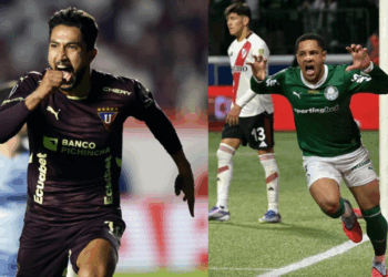 Liga de Quito ante Palmeiras
