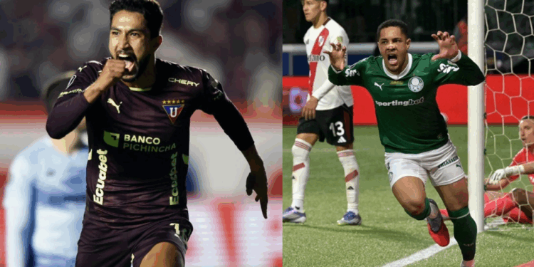 Liga de Quito ante Palmeiras