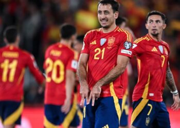 Impecable clasificación mundialista hasta ahora de España con tres victorias en tres encuentros