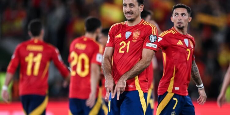 Impecable clasificación mundialista hasta ahora de España con tres victorias en tres encuentros