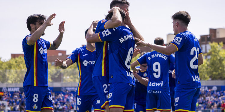 Celebración del Getafe CF