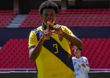 Deinner Ordóñez participa con la Selección Ecuatoriana