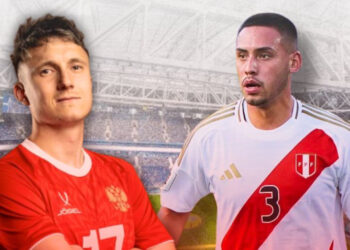 Rusia y Perú se enfrentan en un amistoso internacional en San Petersburgo