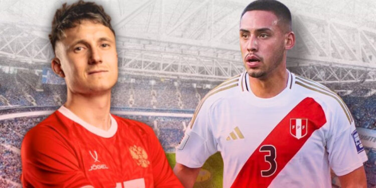 Rusia y Perú se enfrentan en un amistoso internacional en San Petersburgo