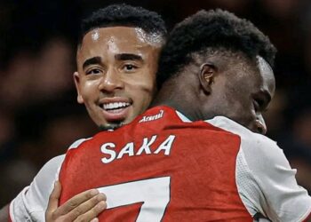 Gabriel Jesús no anotaba desde el 1 de enero | Foto: Arsenal FC