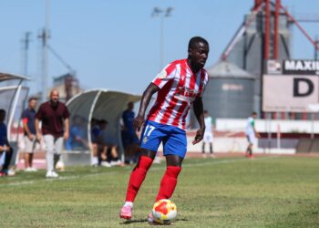 Jean Marco Toualy, velocidad y regate para el CD Don Benito