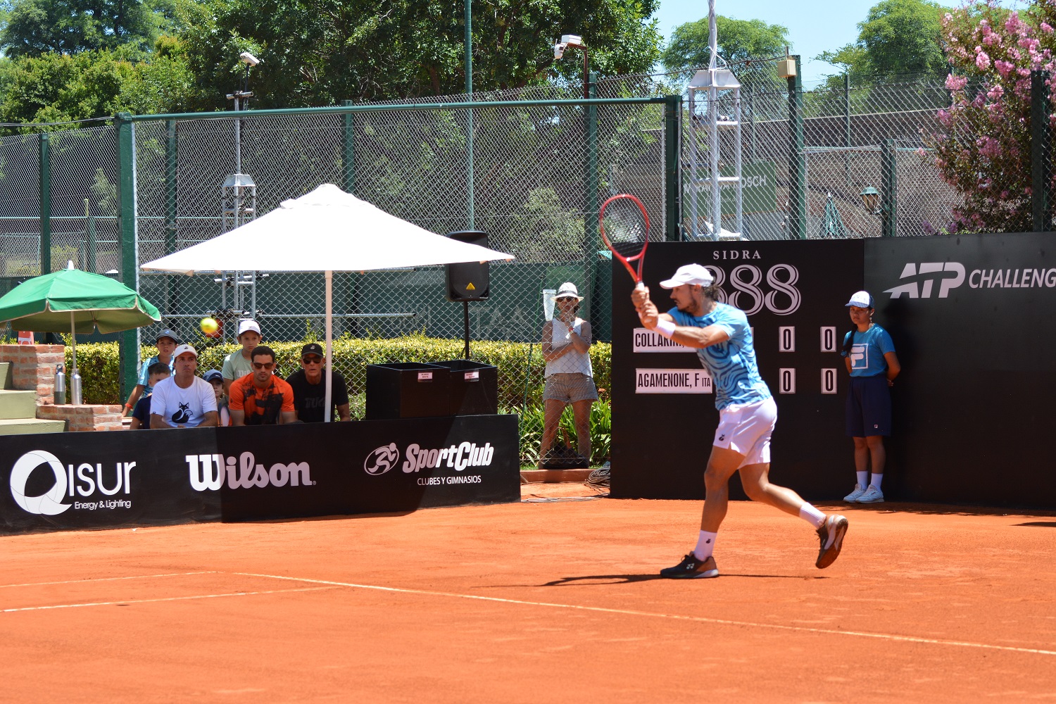 Andrea Collarini no solo enfrentó a Franco Agamenone; enfrentó el peso de un partido que parecía tener bajo control