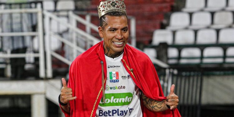 Dayro Moreno está a cinco goles de ser el máximo goleador del Once Caldas