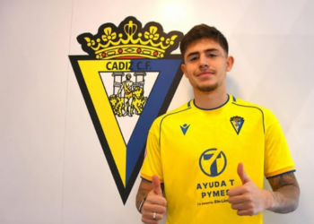 Derek Septien, la apuesta de futuro del Cádiz