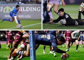 Los Pumas aportan su try en la fecha 9 de la Premiership