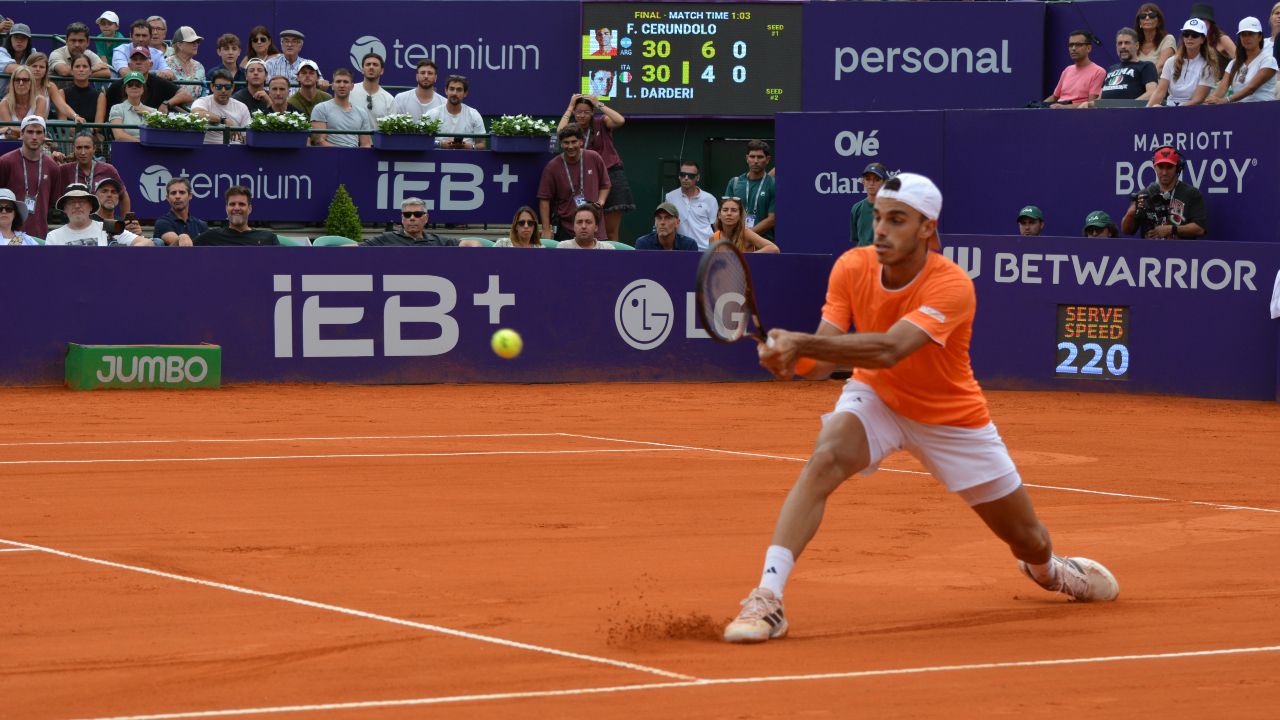 Cerúndolo entendió que las finales no se juegan, se gestionan