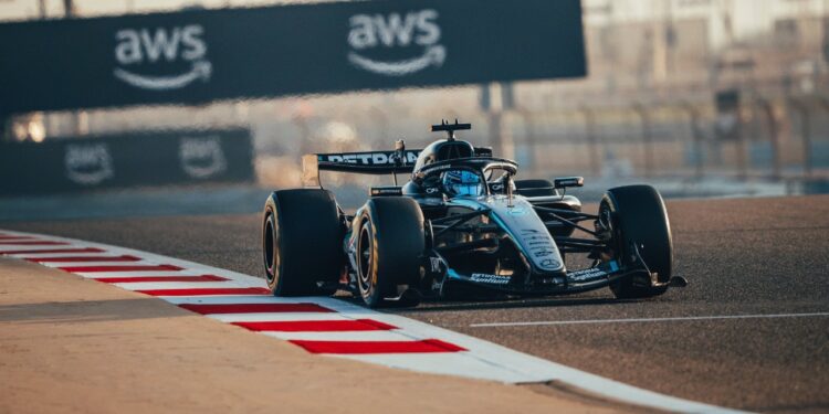 El W17 de Mercedes en la pista de Baréin / Foto: Mercedes-AMG PETRONAS F1 Team
