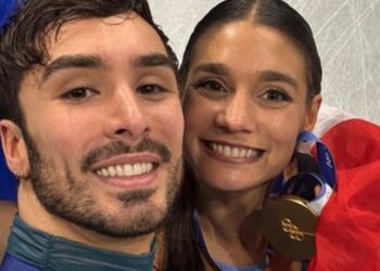 Medalla de oro para el patinaje francés