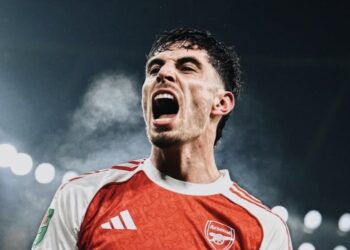 Havertz volvió a marcar ante su antiguo club | Foto: Arsenal FC