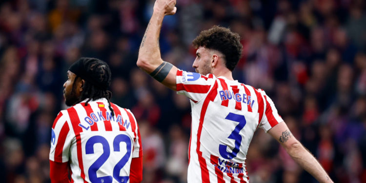 Matteo Ruggeri con el Atlético de Madrid / Foto: Atlético de Madrid