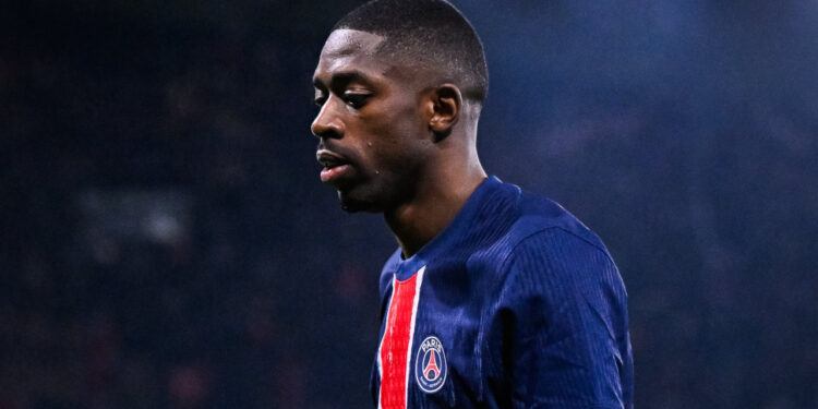 Nueva lesión de Ousmane Dembélé en el partido de Champions del PSG  | Foto: PSG