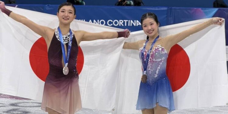Las japonesas Sakamoto y Nakai, medalla de plata y de bronce