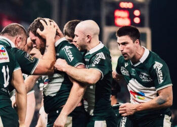 Julián Montoya y su llegada al try en el Top 14 francés