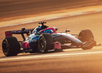 Alpine durante los test de Baréin / Foto: BWT Alpine Formula One Team