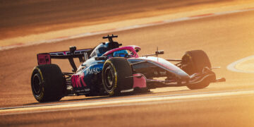 Alpine durante los test de Baréin / Foto: BWT Alpine Formula One Team