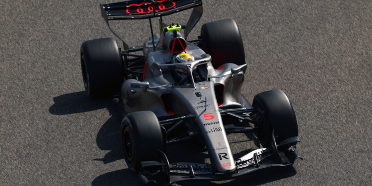 Audi durante los test de pretemporada de Baréin / Foto: Fórmula 1