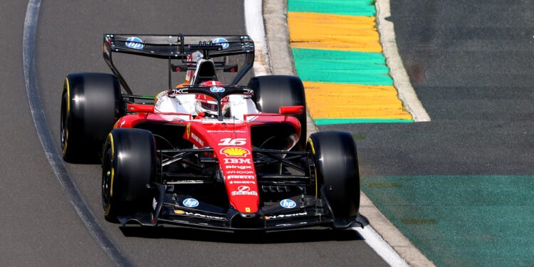 Charles Leclerc durante los FP1 de Australia 2026 / Foto: Fórmula 1