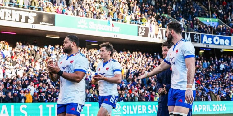Desilusión para el XV francés en su partido contra Escocia