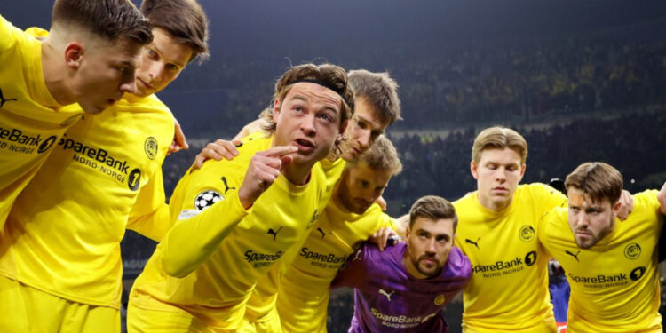 El Bodø Glimt en la Champions League 2026 / Foto: Liga de Campeones